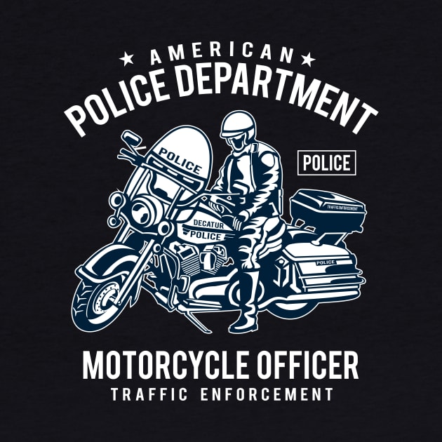 American Police Department by lionkingdesign